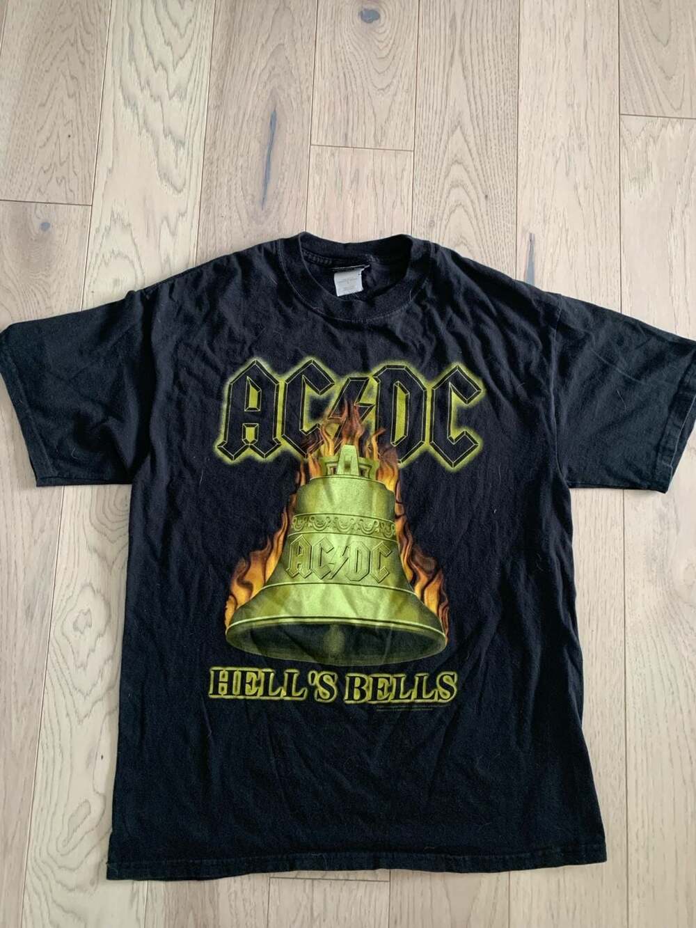 AC/DC Hell's Bells World Tour 2000-2001 T-Shirt Size L